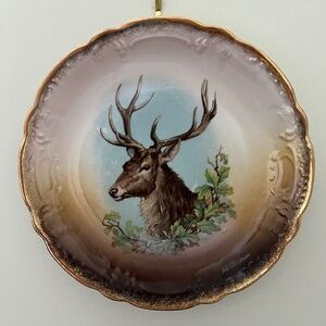 Vintage Stag Plate